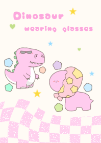 dinosaur wearing glasses2