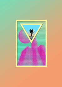 Vaporwave Theme Inorganic Utopia