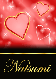 Natsumi-name-Love forecast-Red Heart
