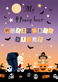 My honey bear x Halloween night!