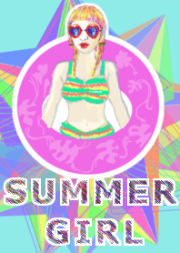 Summer Girl Line 着せかえ Line Store