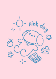 pink dog