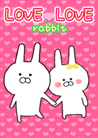 LOVE ♡ LOVE  なかよしうさぎ