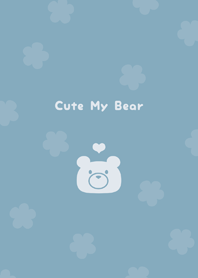 Cute My Bear -Smoky Blue-