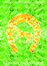 最強最高幸運風水 黄金の馬蹄 Line 着せかえ Line Store