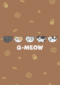 Q-meow1 / dark caramel