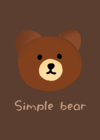 Simple Bear : brown