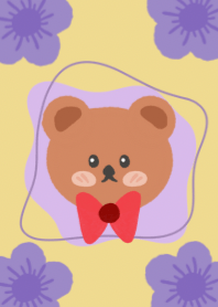 เจ้าหมีน้อย (purple)