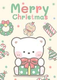 Bear on Christmas Day.