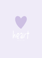 simple light Purple heart