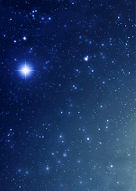 夜空中閃爍的星星