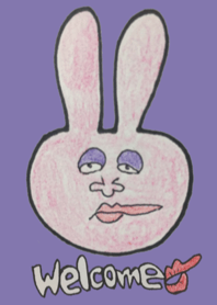 A rabbit and friends of the night duty