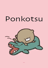 สีชมพู : Everyday Bear Ponkotsu 4