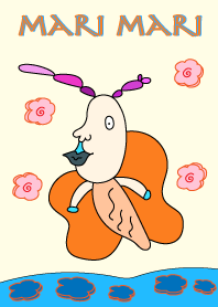 mari mari 瑪莉品嚐羊_毛毛蟲臉