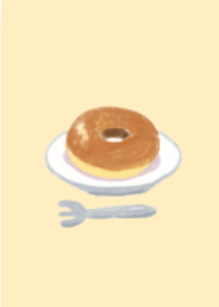Donut -crayon-