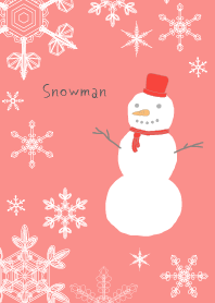 Nordic Snowman :Red