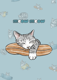 meowneko6 - sea blue