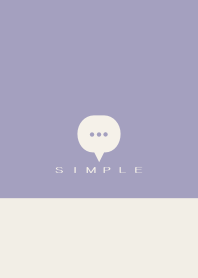 SIMPLE(beige purple)V.1692b
