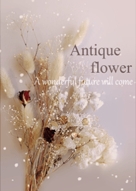 gentle antique dried flower.20.