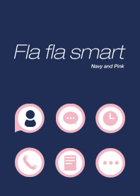 Simple smart Navy and Pink