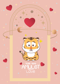 Tiger Year Amulet of Love Pink