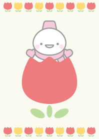 チューリップ：ピンクスノーマン着せかえ8