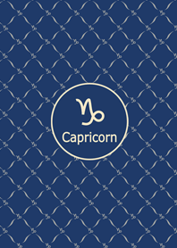 (時尚格子紋路)摩羯座