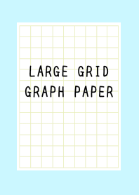 LARGE YEL GR GRID GRAPH PAPER/LIGHT BLUE
