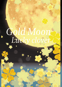 Dull Blue : Lucky Clover & Gold Moon