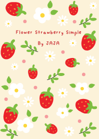 Flower Strawberry Simple By JAJA 2