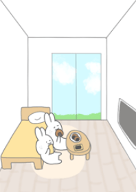 Room of the freckled rabbit