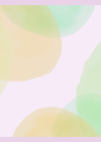 Warm watercolor03 on light purple