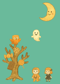 Halloween Festival02 blue green