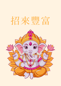 Bring you wealth Ganesha.