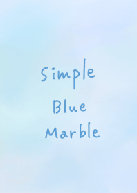 simple marble blue theme