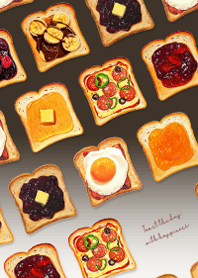 Delicious Toast -  Brown 04