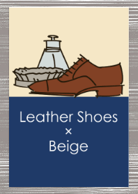 Leather Shoes(Beige)