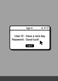 Computer desktop icons.Gray-black