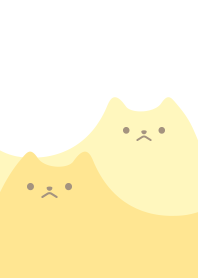 Cat is liquid [yellow&white]