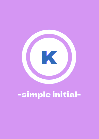simple initial-K- THEME 56