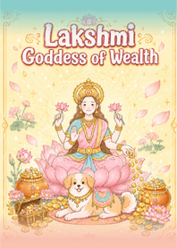 Lakshmi Wealth Dog Beige