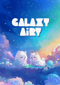 puppy Samoyed and starry_2