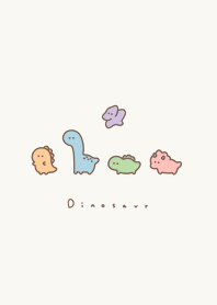 小恐龍 : green beige