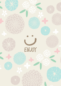 Round flower Pretty10 from Japan