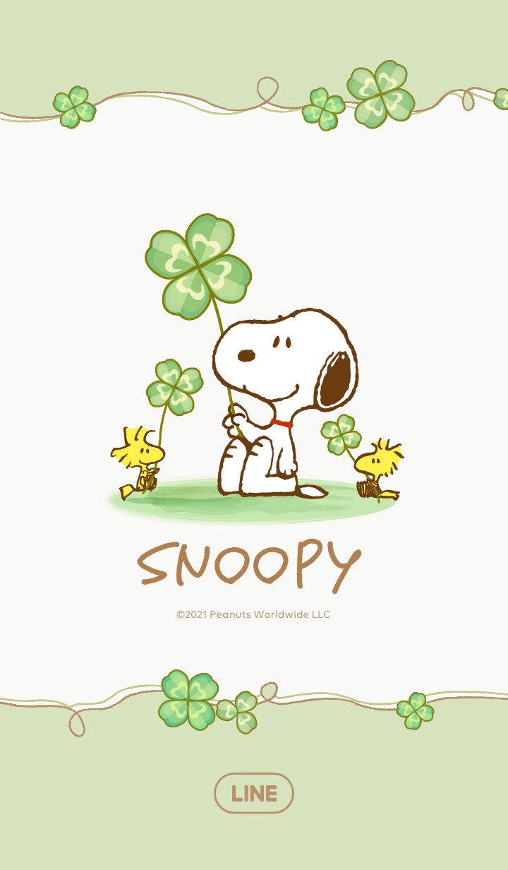 【主題】Snoopy ～召喚幸福的幸運草～