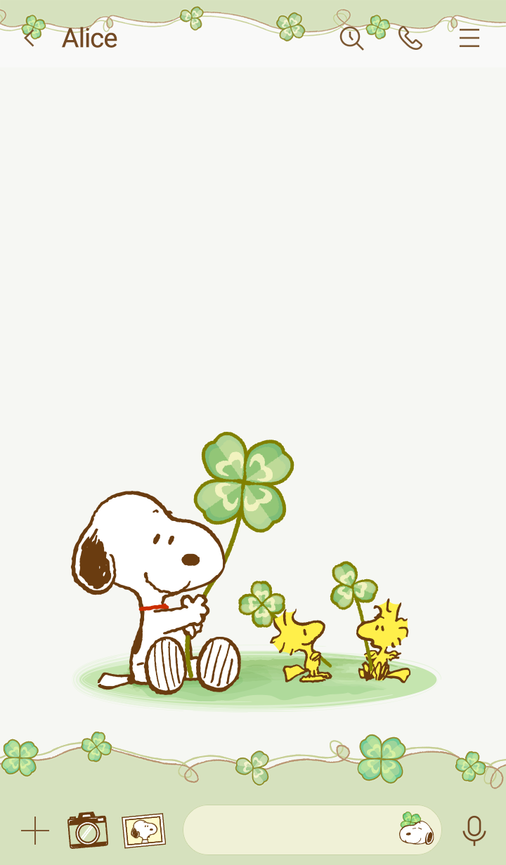Snoopy ～召喚幸福的幸運草～