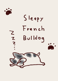 簡單的 困 法國鬥牛犬