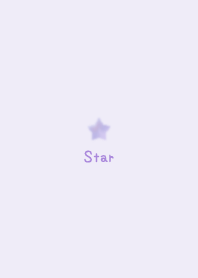 Watercolor Star *Purple*