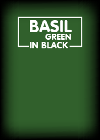 Basil Green & Black Theme