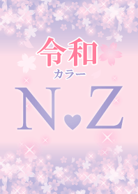 N&Z-Attract luck-Reiwa color-Initial